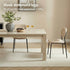 Modern Yellow Travertine Effect Finish Dining Table, Particle Board Melamine - ZORP
