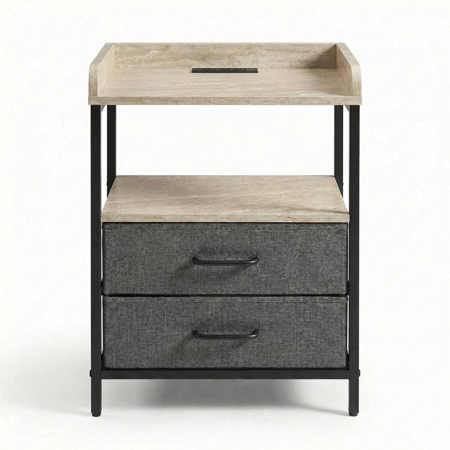 Modern Minimalist End Table, Compact Accent Stand - ZYKO