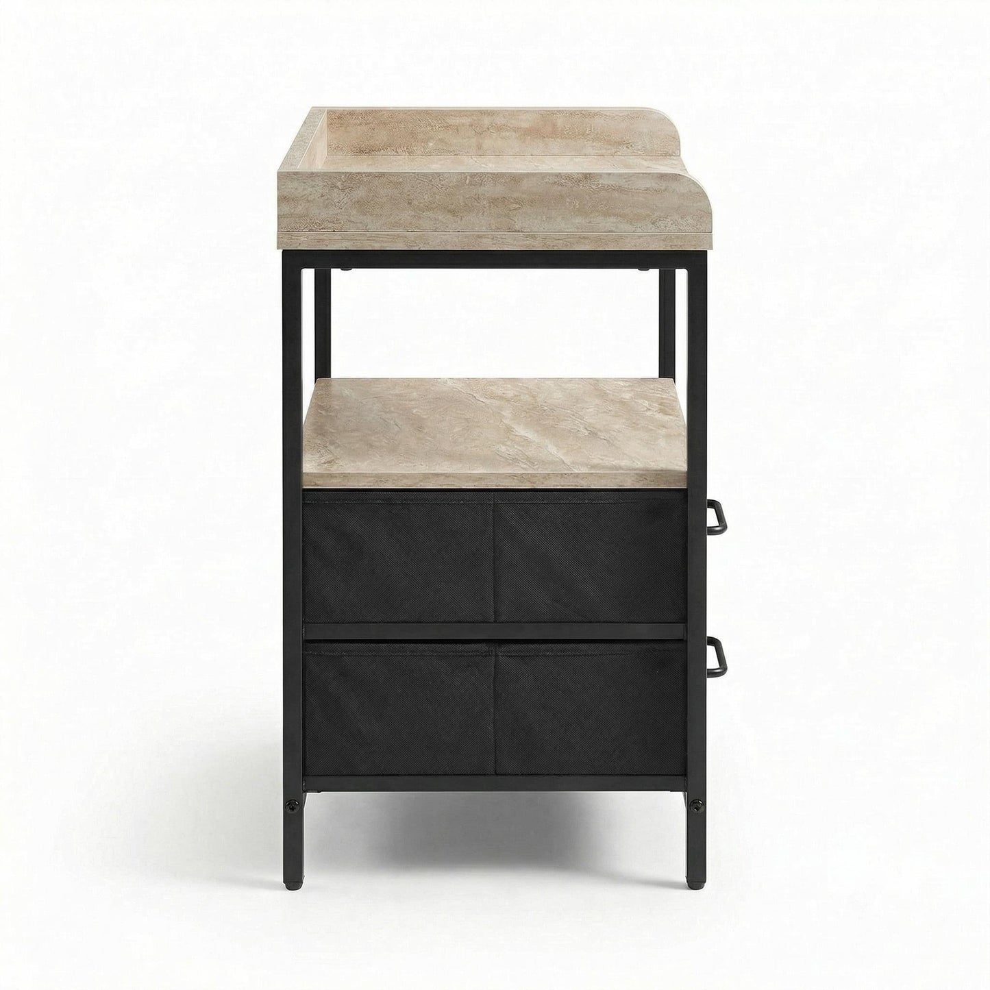 Modern Minimalist End Table, Compact Accent Stand - ZYKO
