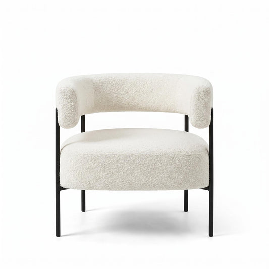 Modern Semi-Gloss Dining Chair, E1 Board & TOP2097 Fabric - ZYLARION