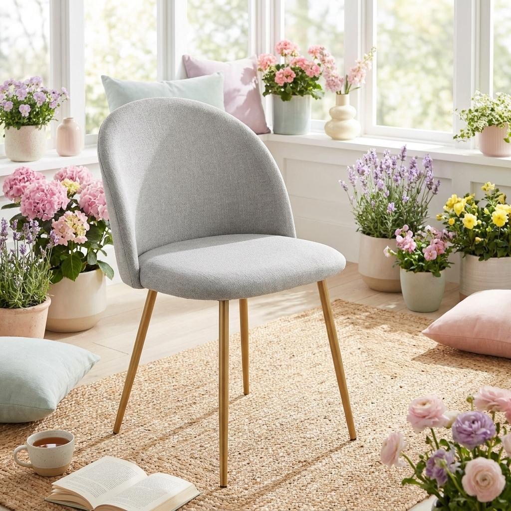 Zomba Oak Leg Dining Chairs