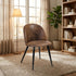 Zomba Suede Black Leg Dining Chairs