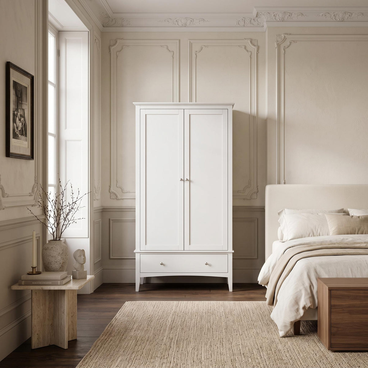 NEWARK 2 DOORS WARDROBE