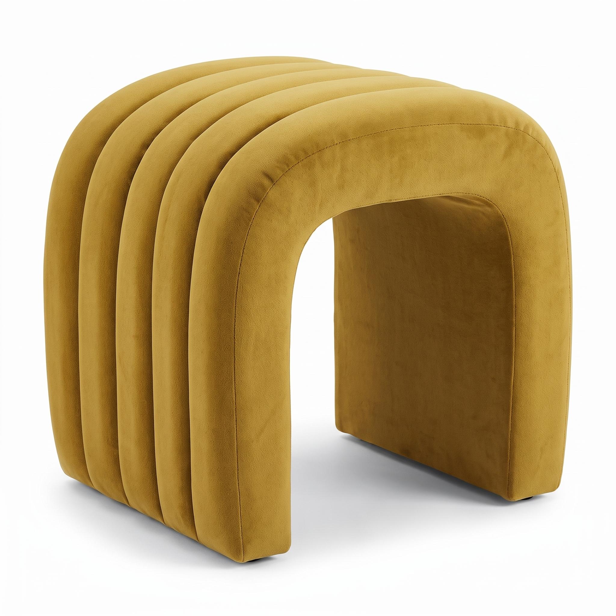 Velvet Ottomans