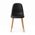 CHARLTON PU WOODEN LEG 4PCS FM Dining Chair