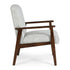 Bruqax Wooden Frame Accent Chair