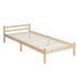 Modern Pine Frame, Space-Saving Single Bed - FIRENZE A