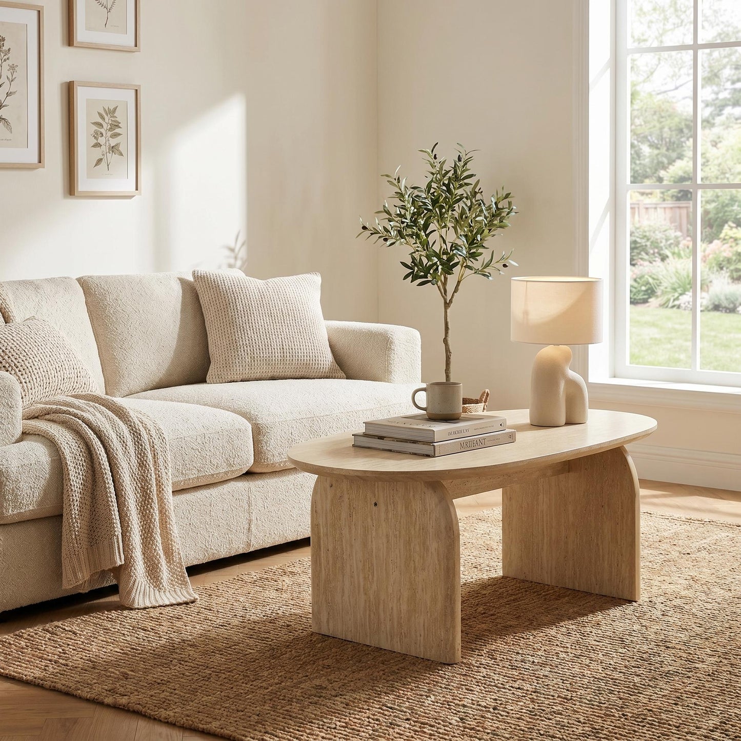 Hardiesse Modern Minimalist Coffee Table, Sleek Accent Design - ZUNO