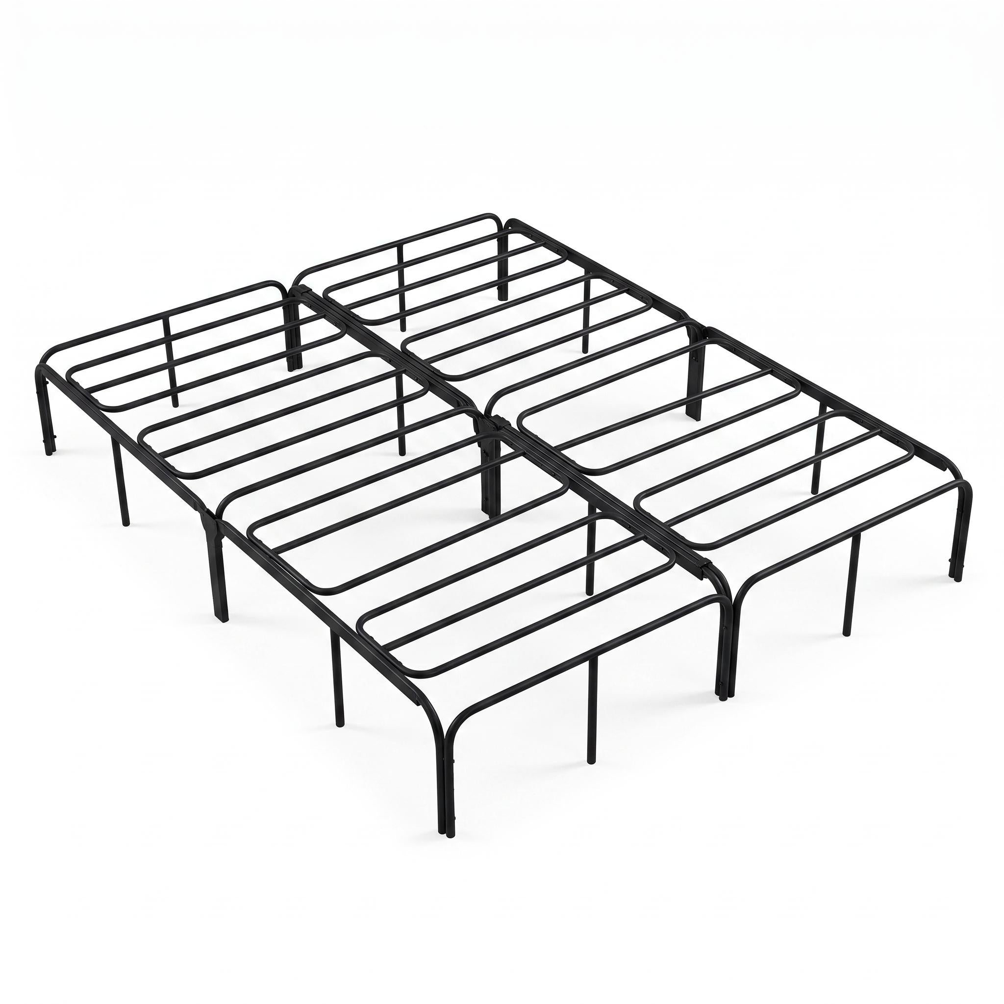 MBF-B-K King  Iron Bed Frame Black