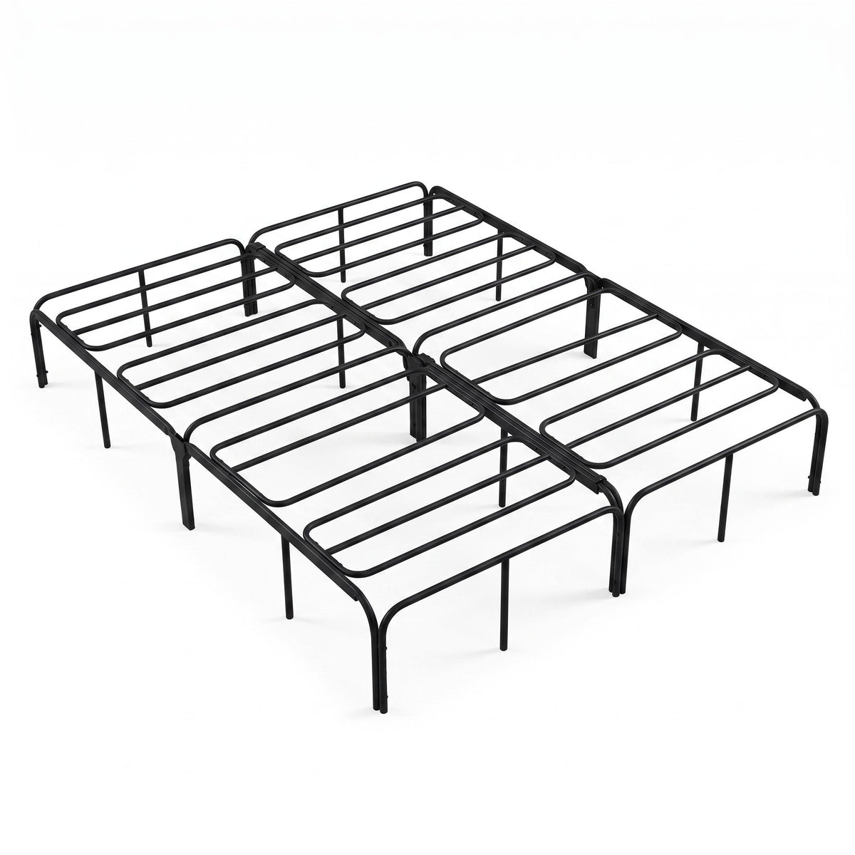 MBF-B-K King  Iron Bed Frame Black