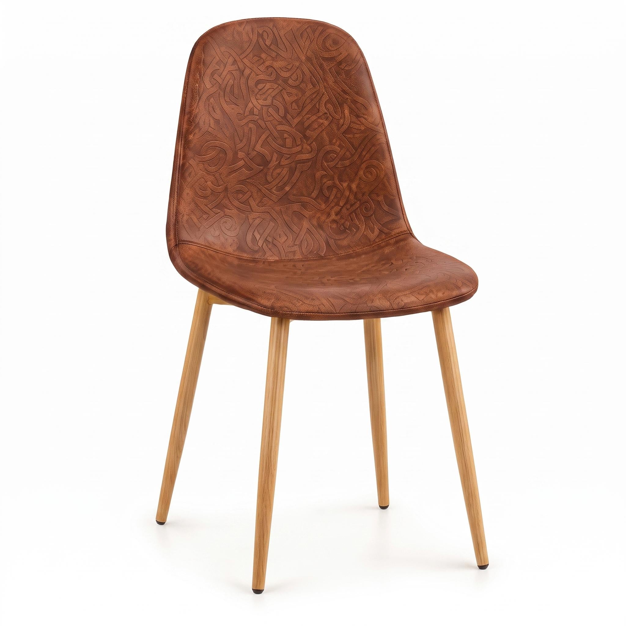 CHARLTON VINTAGE BROWN 2PCS NL Dining Chair
