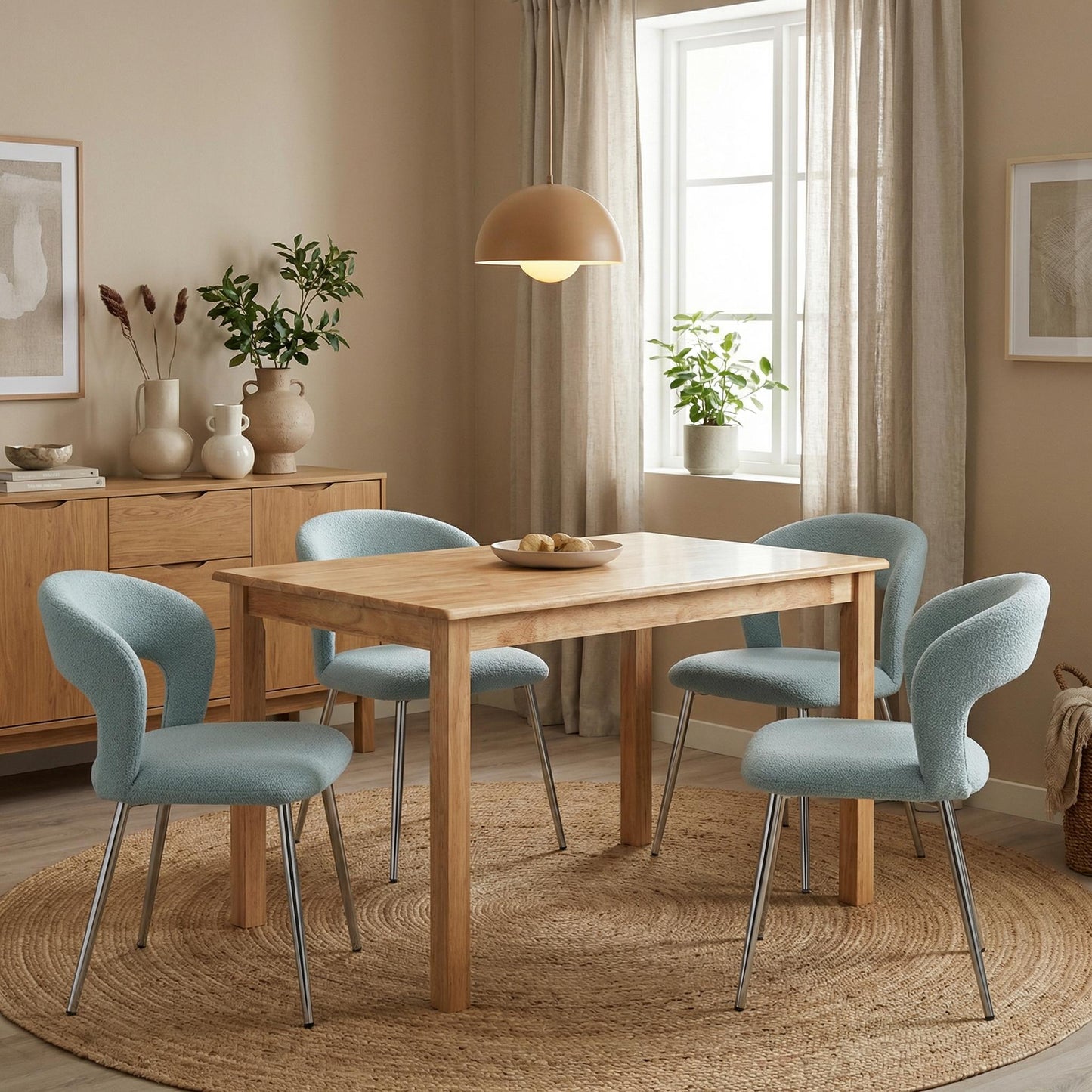 Modern Minimalist Dining Table, Sleek Design - GLORG