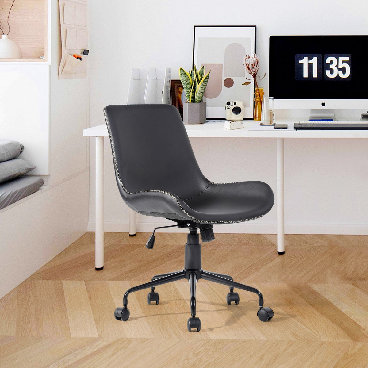 Adams Black Office Chairs