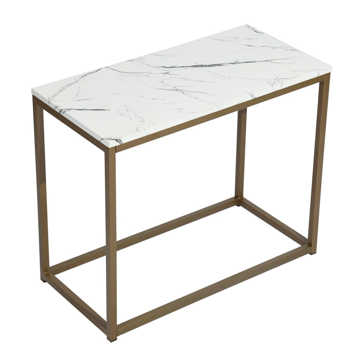 Adria End Table Gold Leg A End Tables