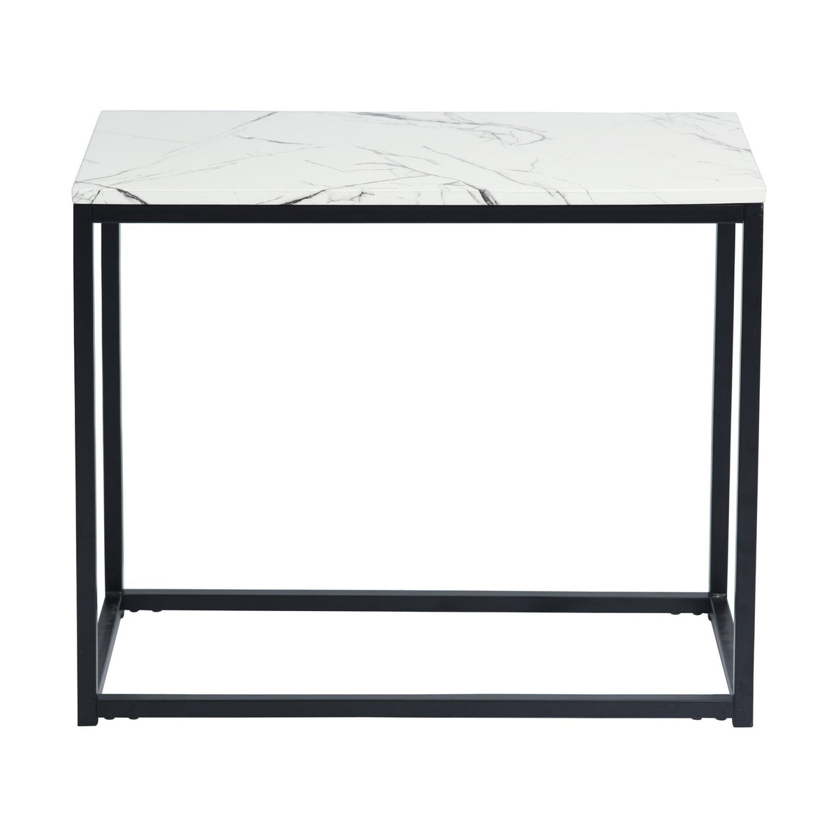 Adria Black Leg End Table