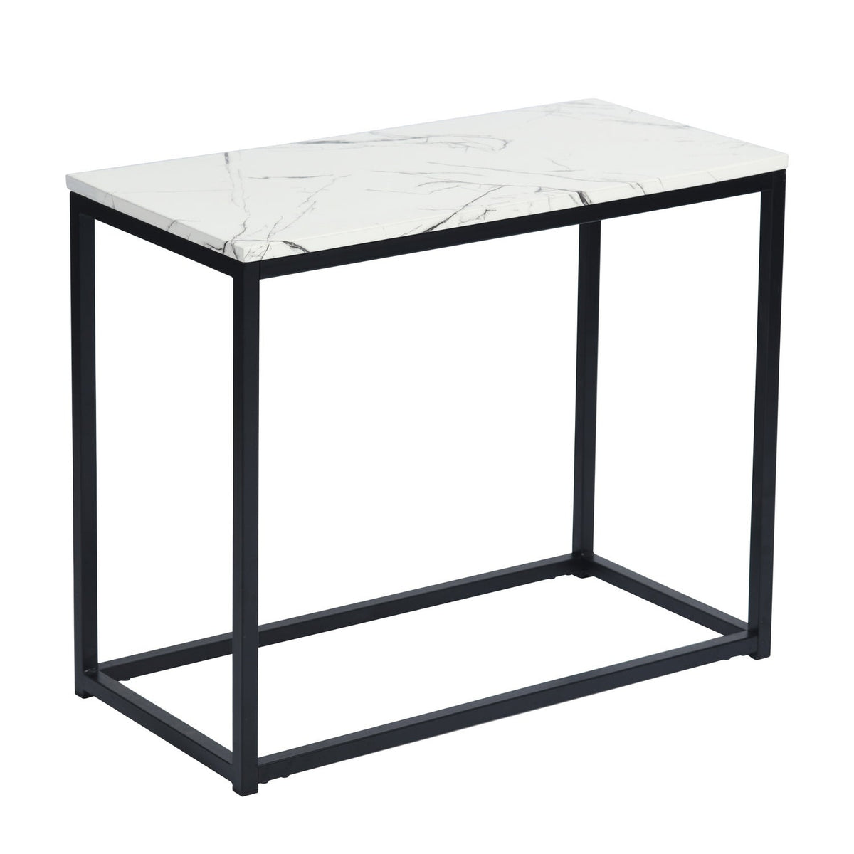 Adria Black Leg End Table