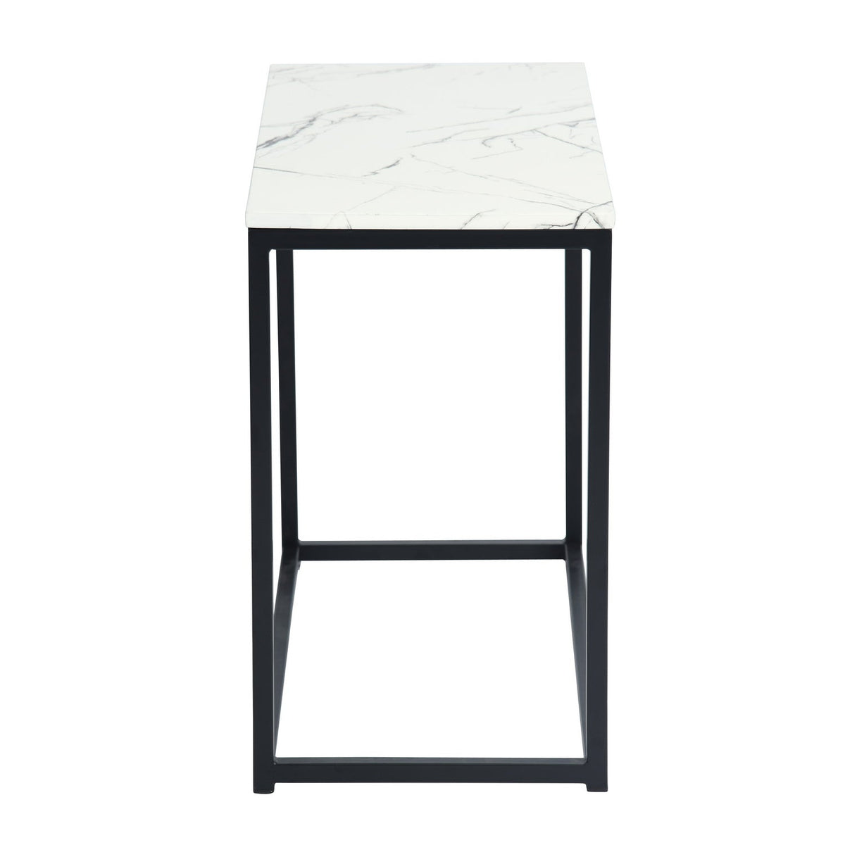 Adria Black Leg End Table