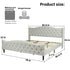 Alda King Beige Beds