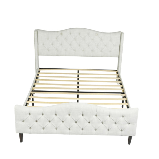 Alda Queen Beige Beds
