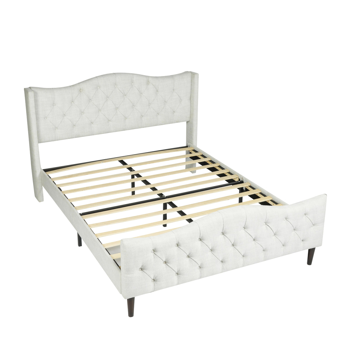 Alda Queen Beige Beds