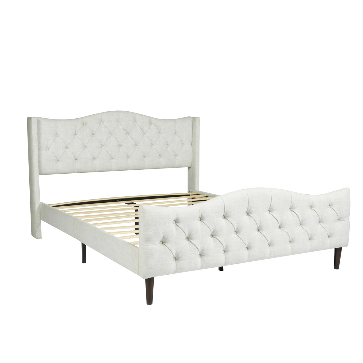 Alda Queen Beige Beds