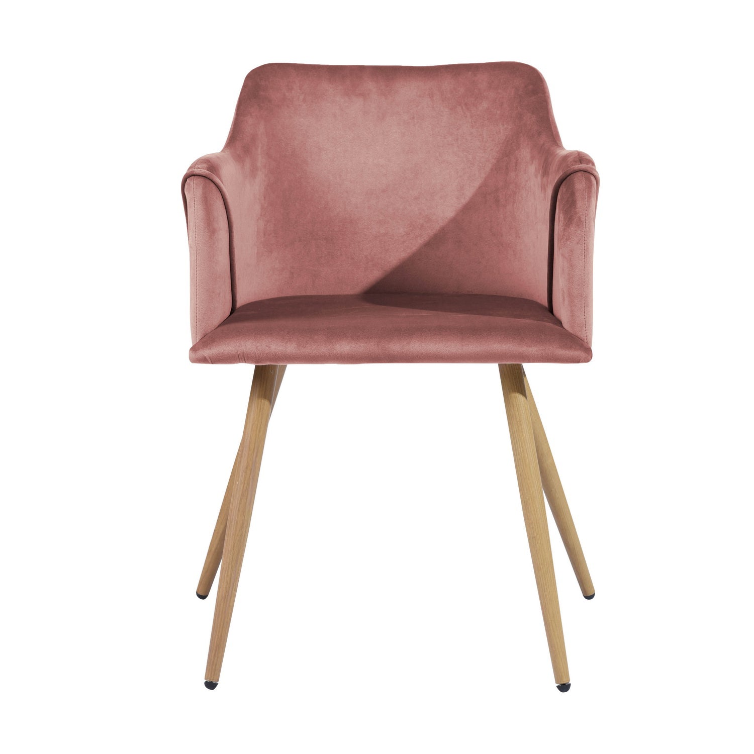 Aldridge Velvet Dining Chair With Metal Leg