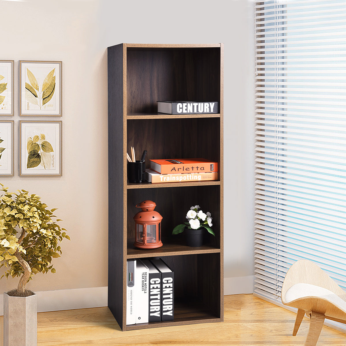 Alvery Oak Bookcases
