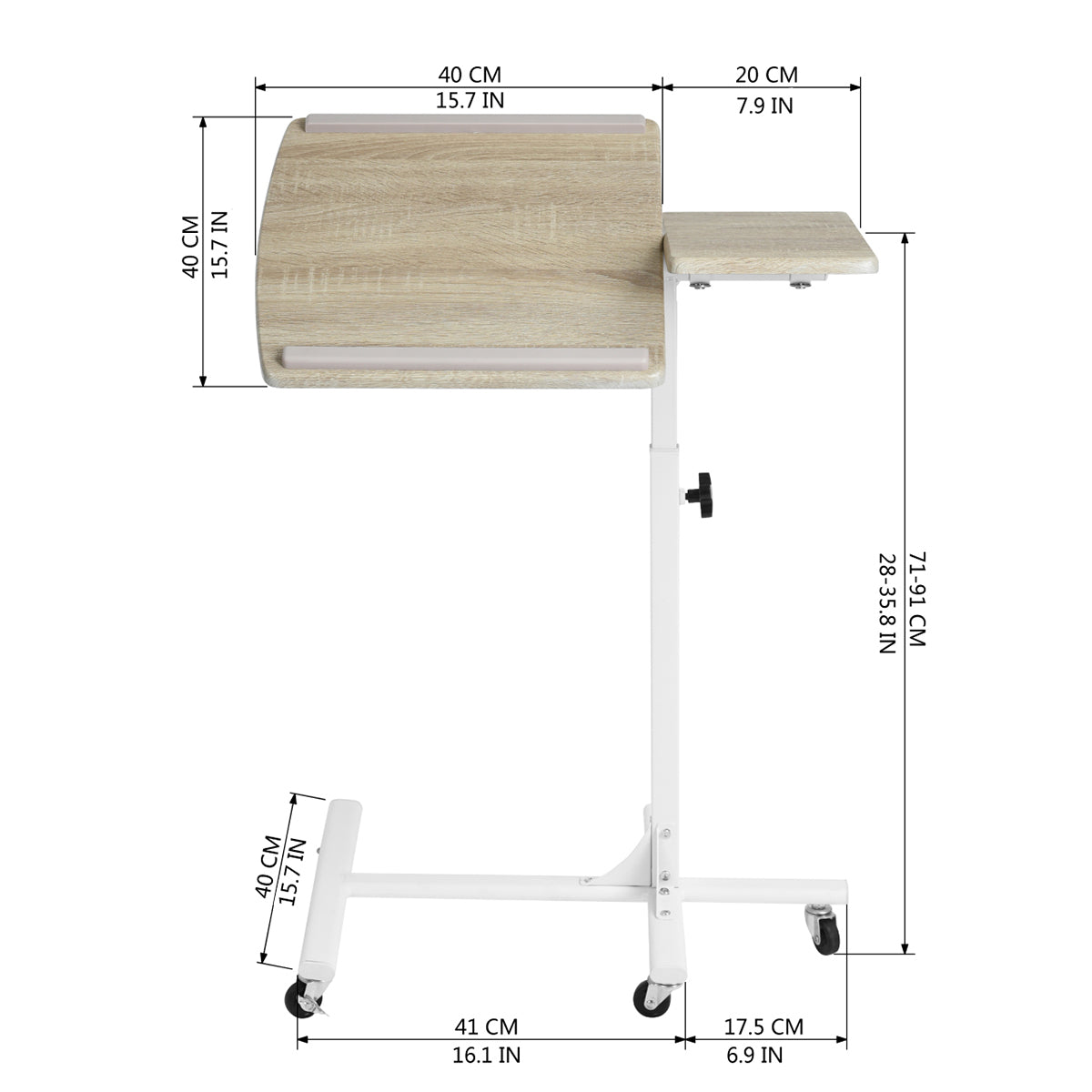 Amalthea Beech Laptop Table