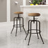 Anacletus Suede Bar Stool