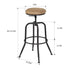 Anacletus Suede Bar Stool