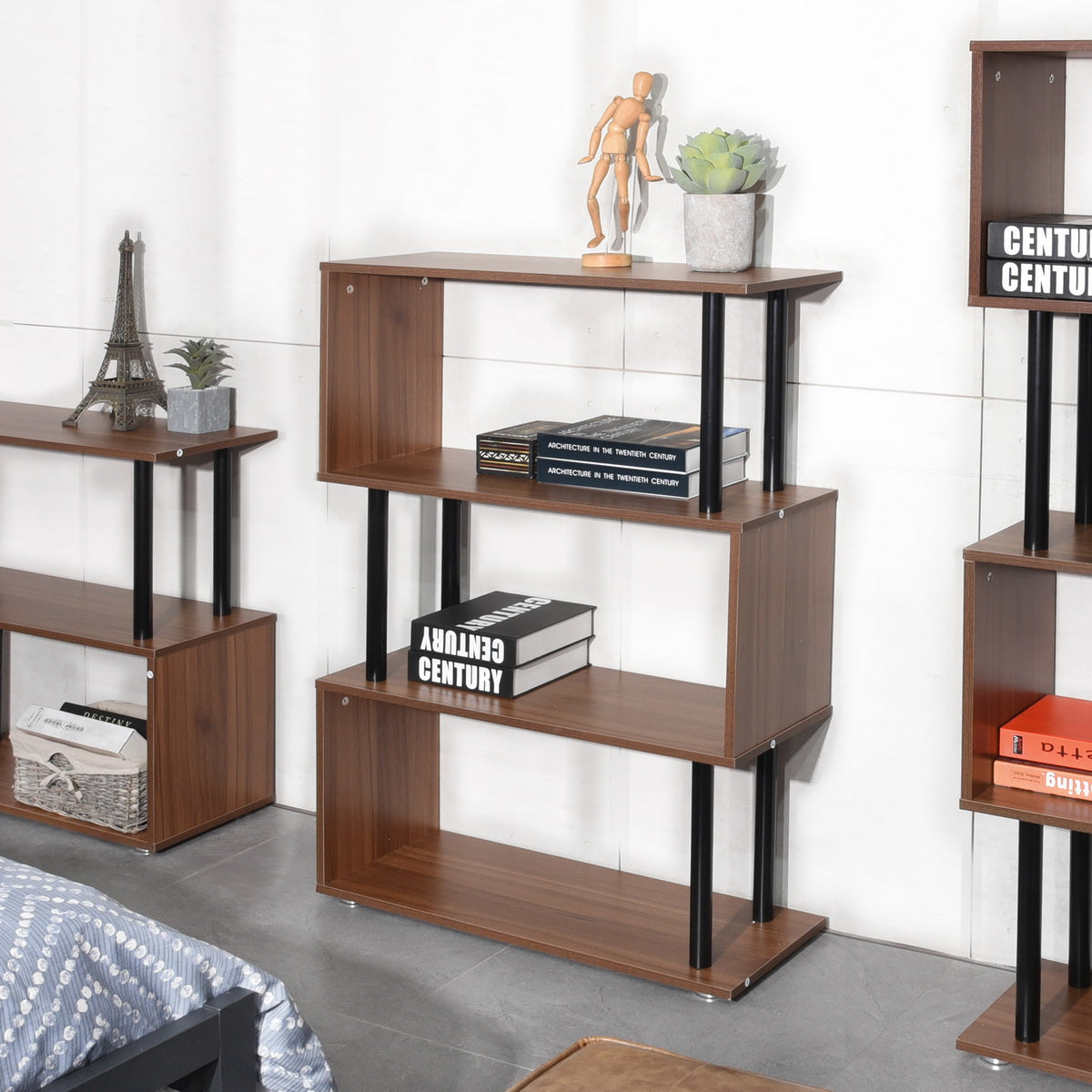 Ancel 3 Layers Bookcases