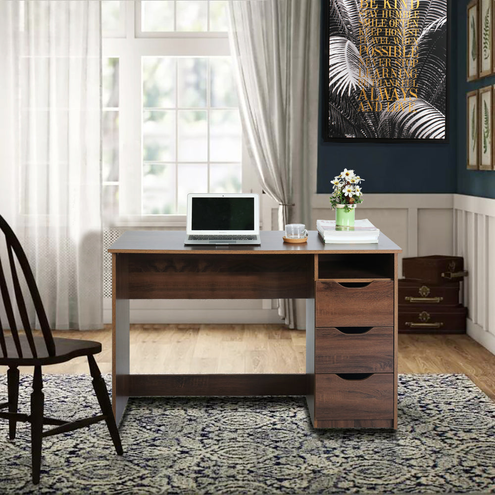 Baal Walnut Office Desk