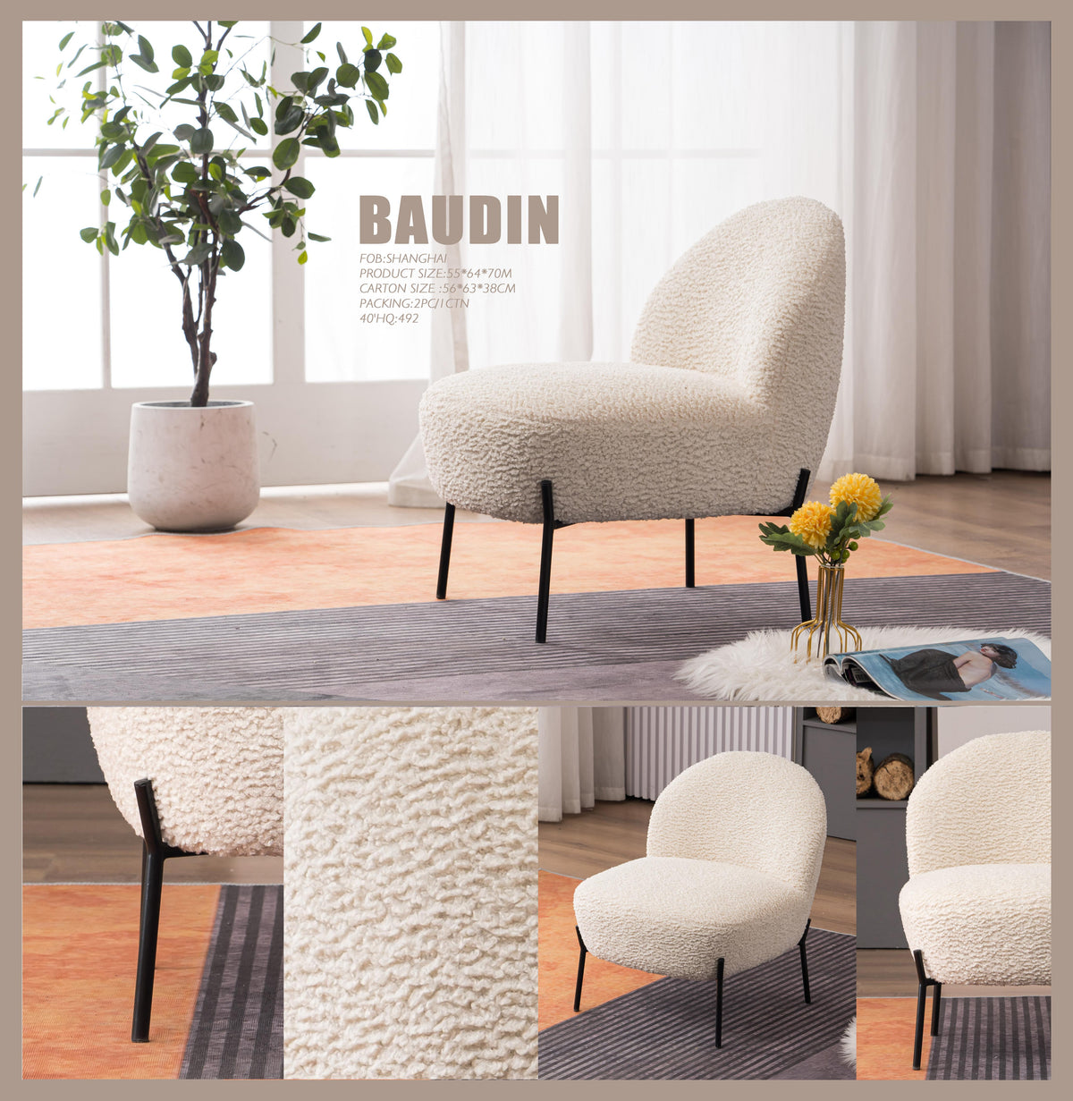 Baudin Accent Chairs