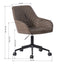 Baynes Vintage Brown Office Chair