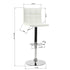 Begonia 430 White (No Armrest) Bar Stools