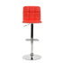 Begonia 430 Red (No Armrest) Bar Stool