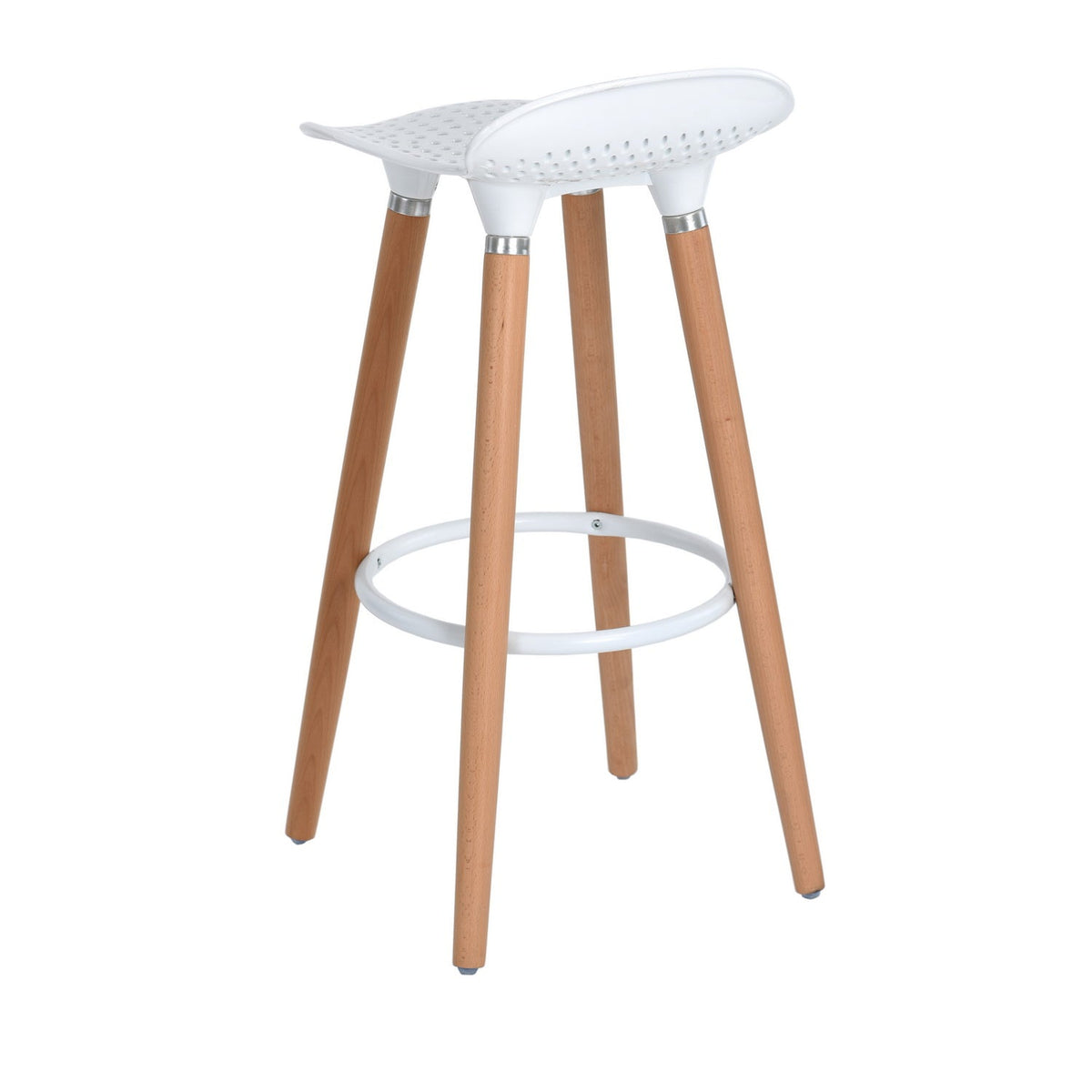 Benito White Bar Stool
