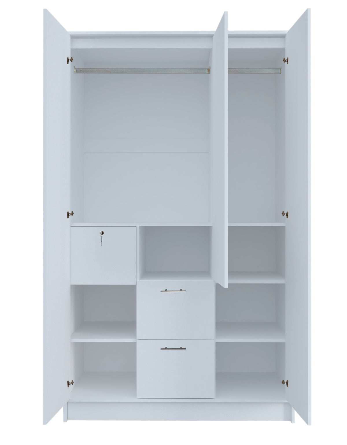Bergwin White Armoires & Wardrobes