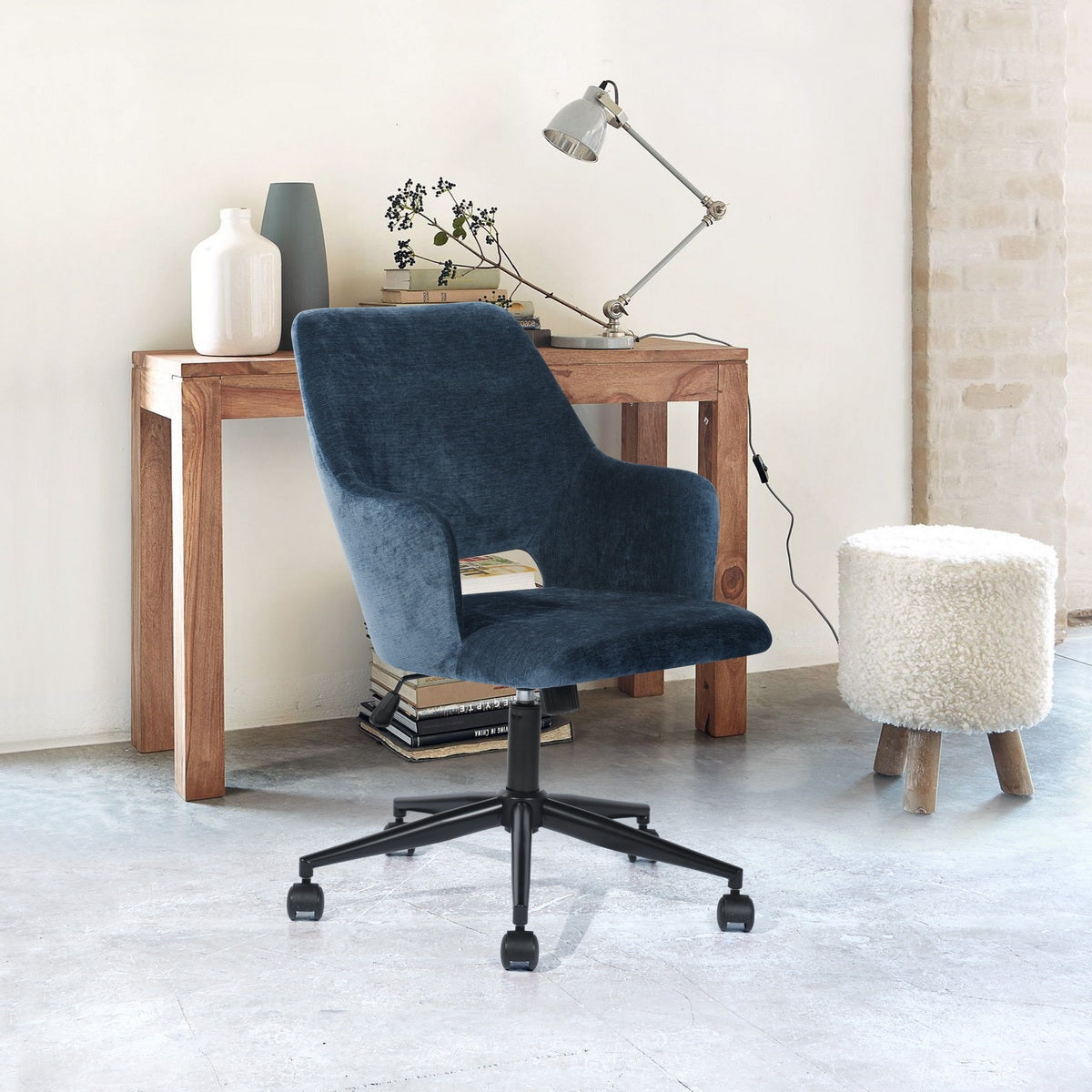 Boga Dark Blue Office Chairs