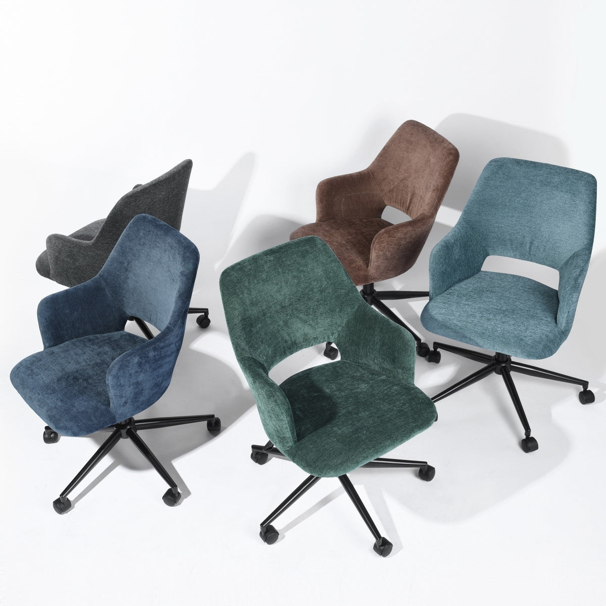 Boga Dark Blue Office Chairs