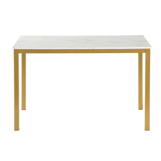Brandt Marble Gold Leg 120 Adf Dining Tables