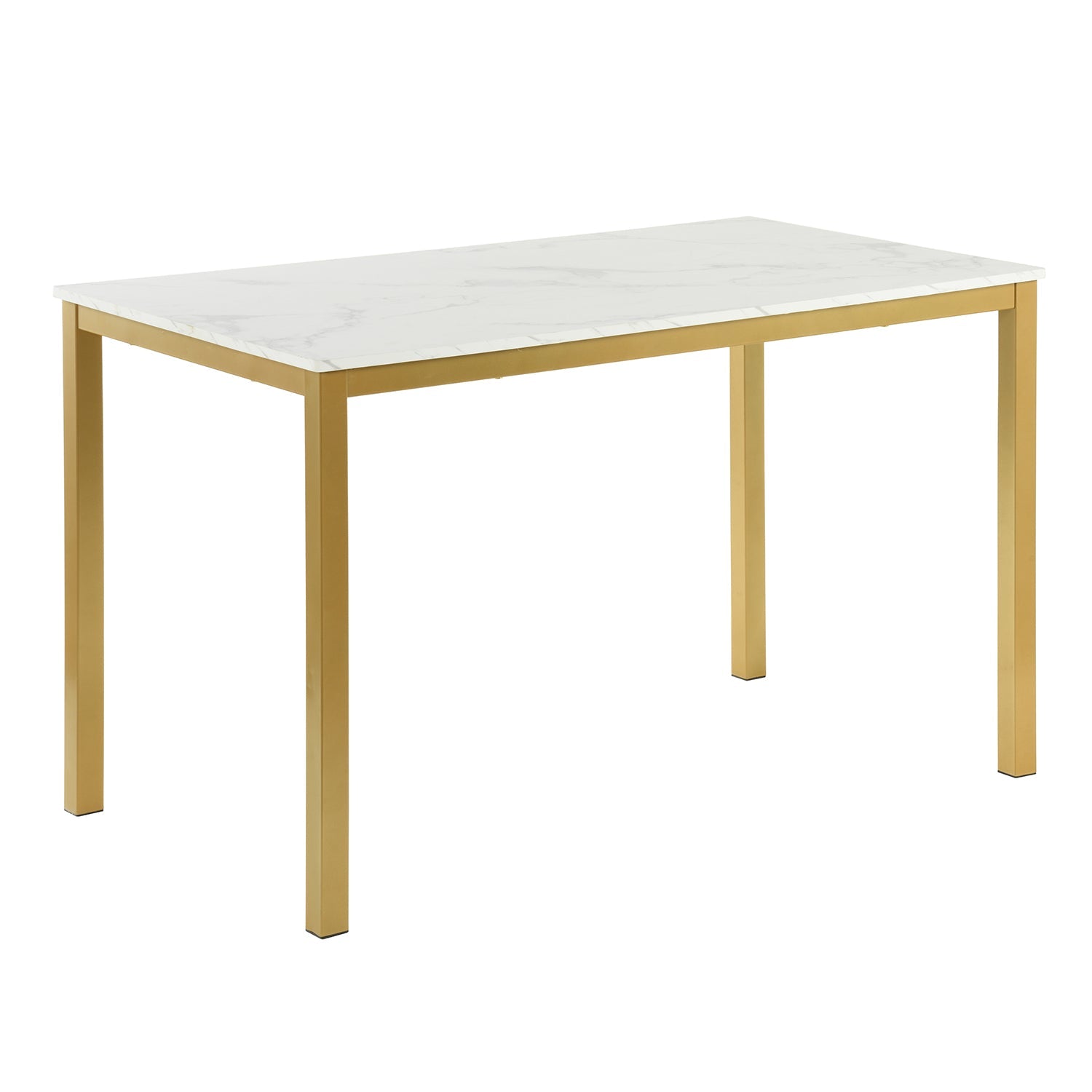 Brandt Marble Gold Leg 120 Adf Dining Tables