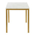 Brandt Marble Gold Leg 120 Adf Dining Tables