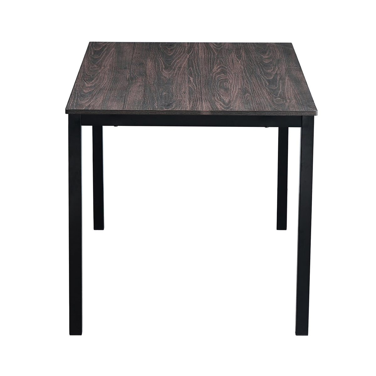 Brandt Walnut Black Leg 140 Dining Table