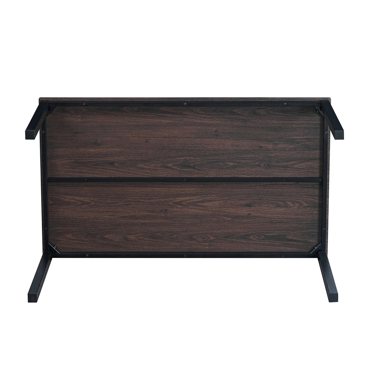 Brandt Walnut Black Leg 140 Dining Table