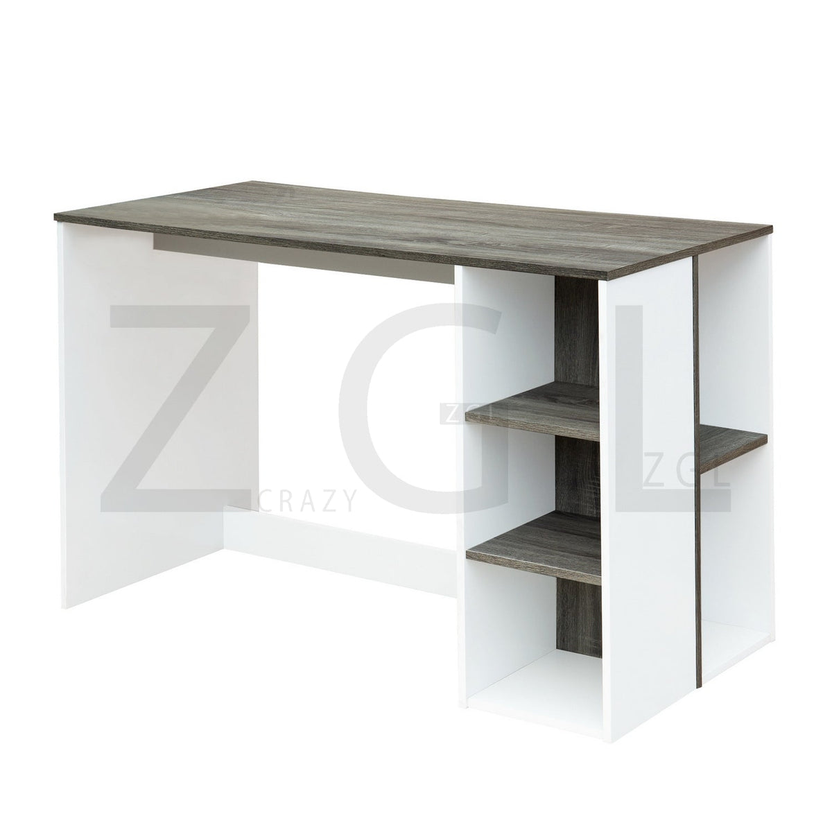 Brenton Grey Wood Desks