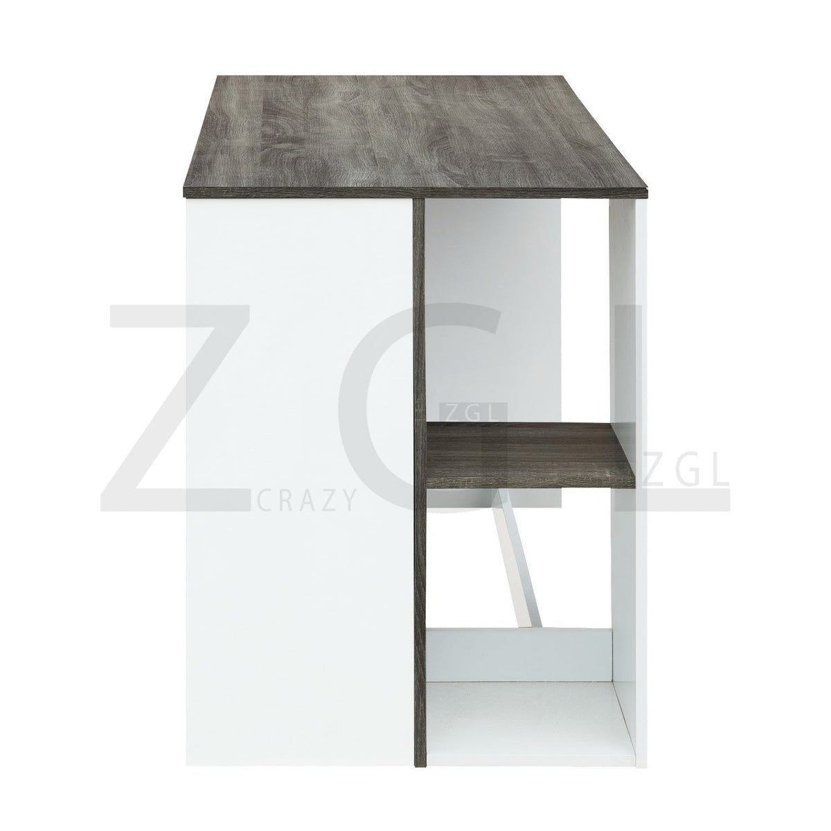 Brenton Grey Wood Desks