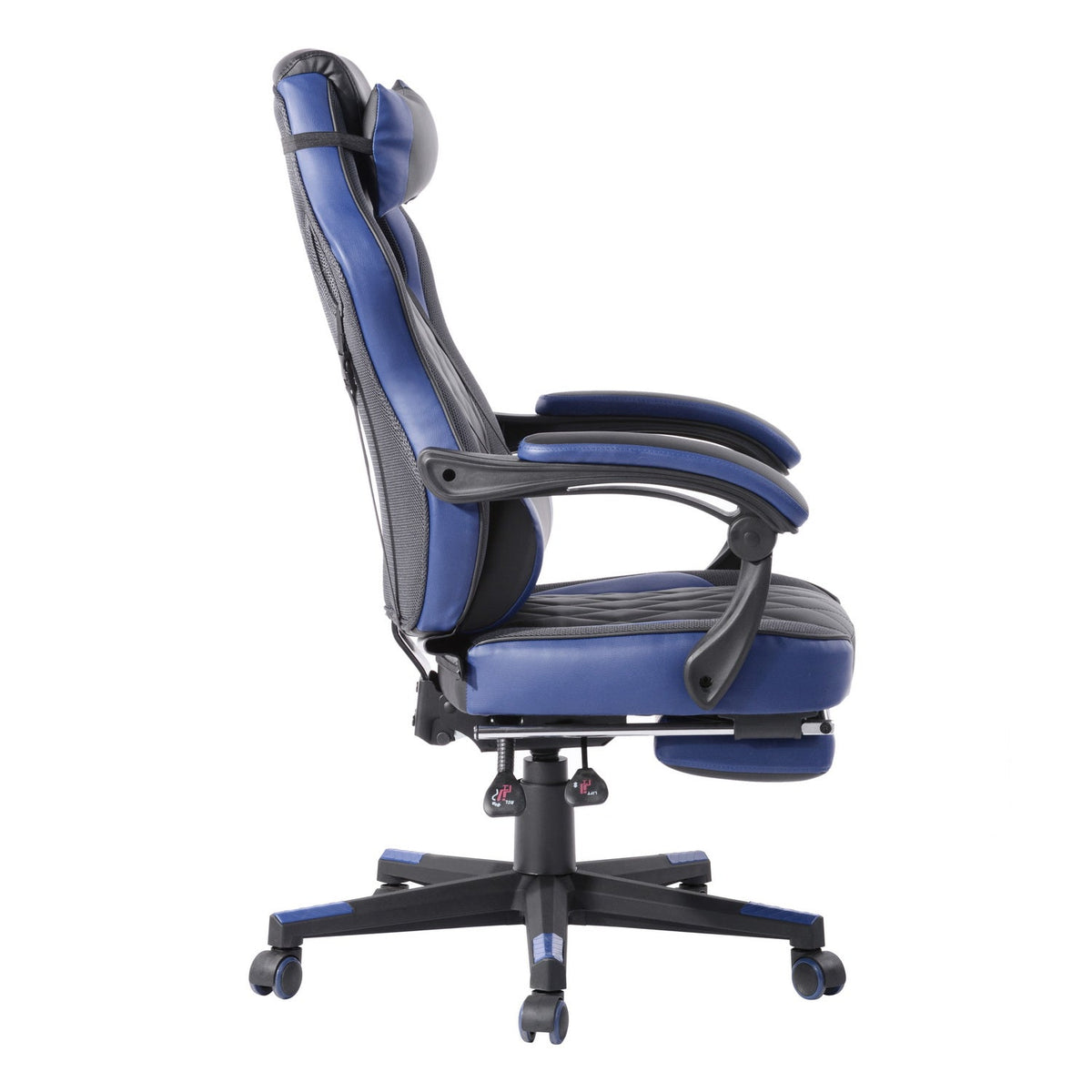 Burgendy Blue Game Chairs