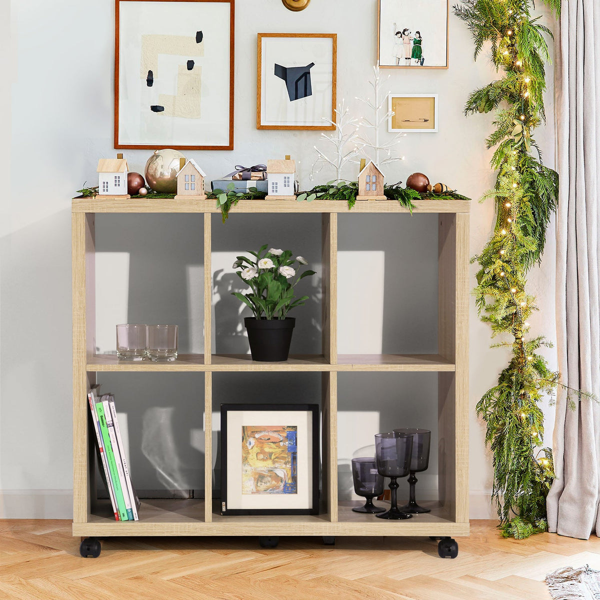 Candida Beech Bookcases