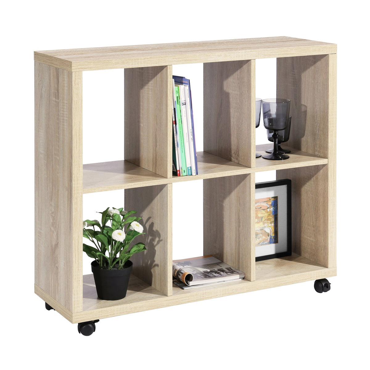 Candida Beech Bookcases